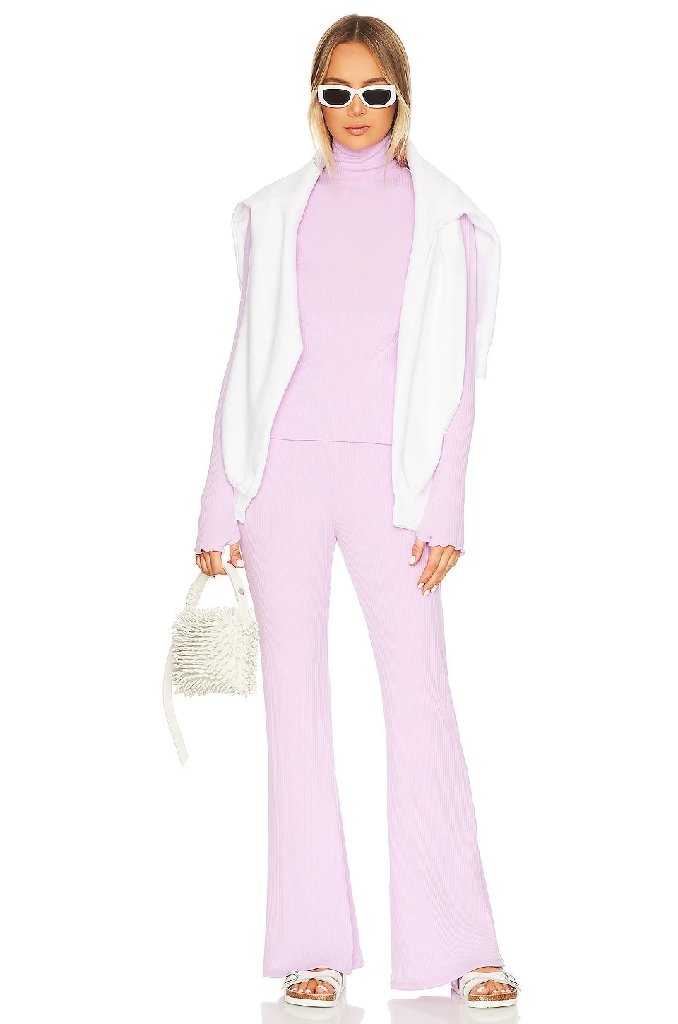 Show Me Your Mumu Layer Up Pants Lilac 6 Show Me Your Mumu Layer Up Pants Lilac - Image 4