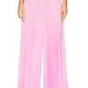 Show Me Your Mumu Irwin Pants Pink Luxe Satin 1 Show Me Your Mumu Irwin Pants Pink Luxe Satin -Fashion Womens Discount Store SHOW WP117 V1