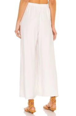 Show Me Your Mumu PANTALONES KICK BACK White Linen 8 Show Me Your Mumu PANTALONES KICK BACK White Linen -Fashion Womens Discount Store SHOW WP97 V3