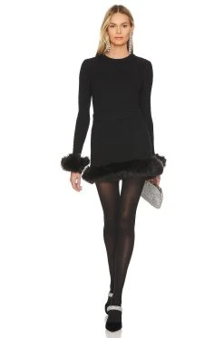 Show Me Your Mumu Fran Mini Skirt Black -Fashion Womens Discount Store SHOW WQ83 V4