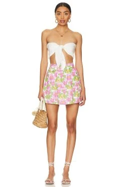 Show Me Your Mumu Fiona Skirt Fresh Floral -Fashion Womens Discount Store SHOW WQ85 V4