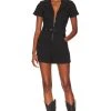 Show Me Your Mumu Outlaw Romper Washed Black -Fashion Womens Discount Store SHOW WR138 V1