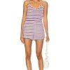 Show Me Your Mumu Rory Romper Americana -Fashion Womens Discount Store SHOW WR149 V1