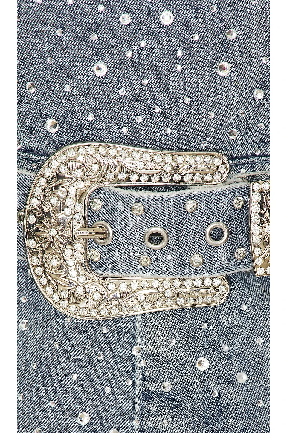 Show Me Your Mumu Spears Romper Embellished Indigo 6 Show Me Your Mumu Spears Romper Embellished Indigo - Image 4