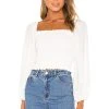 Show Me Your Mumu Mindy Top White 2 Show Me Your Mumu Mindy Top White -Fashion Womens Discount Store SHOW WS293 V1