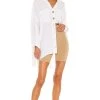 Show Me Your Mumu Johns Button Down Shirt White Linen -Fashion Womens Discount Store SHOW WS334 V1