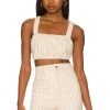 Show Me Your Mumu Alabama Crop Top Sandy Stripe -Fashion Womens Discount Store SHOW WS406 V1
