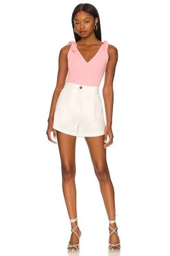 Show Me Your Mumu БОДИ KYLO Blush Stretch -Fashion Womens Discount Store SHOW WS408 V5