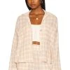 Show Me Your Mumu Jessicas Button Down Cream Plaid -Fashion Womens Discount Store SHOW WS417 V1