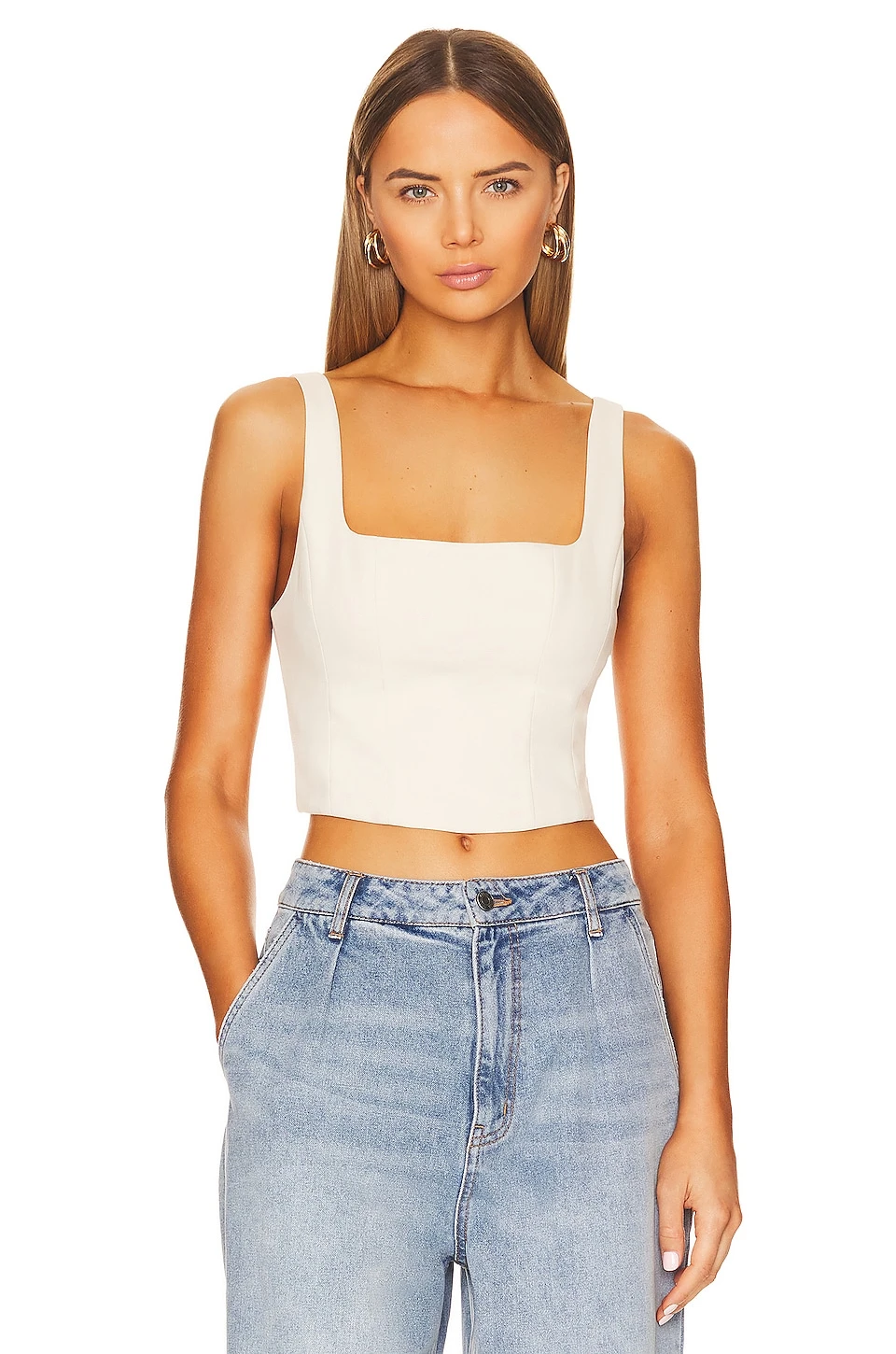 Show Me Your Mumu Corset Top Off White 3 Show Me Your Mumu Corset Top Off White