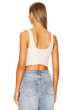 Show Me Your Mumu Corset Top Off White 8 Show Me Your Mumu Corset Top Off White -Fashion Womens Discount Store SHOW WS444 V3