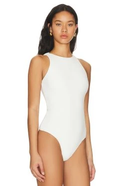 Show Me Your Mumu Best Bodysuit White -Fashion Womens Discount Store SHOW WS447 V3