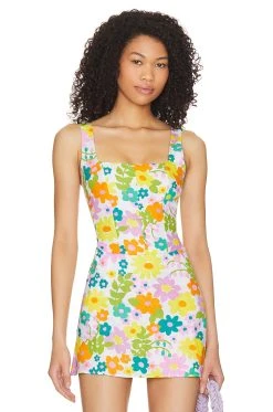 Show Me Your Mumu Corset Top Petal Pop