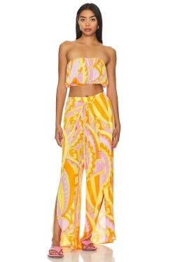 Show Me Your Mumu Teeny Tube Top Caribbean Cocktail 9 Show Me Your Mumu Teeny Tube Top Caribbean Cocktail -Fashion Womens Discount Store SHOW WS460 V4