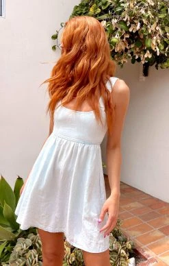 Show Me Your Mumu Tana Babydoll Dress ~ Shore Chambray