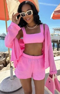 Show Me Your Mumu Hendrix Shorts ~ Bubblegum Gauze