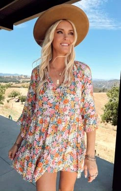 Show Me Your Mumu Viola Mini Dress ~ Wild Flora