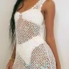 Show Me Your Mumu Cass Coverup ~ White Mermaid Sequin Knit -Fashion Womens Discount Store Tezza 8368