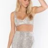 Show Me Your Mumu Invite Only Top ~ Platinum Sequins 1 Show Me Your Mumu Invite Only Top ~ Platinum Sequins -Fashion Womens Discount Store UntitledSession25356