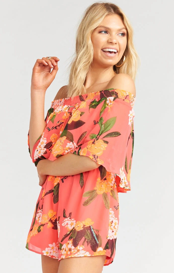 Show Me Your Mumu Rosarita Romper ~ Mai Tai 5 Show Me Your Mumu Rosarita Romper ~ Mai Tai - Image 3