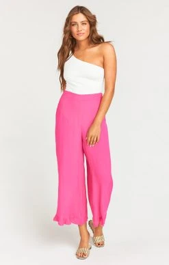 Show Me Your Mumu Waverly Pants ~ Hot Pink