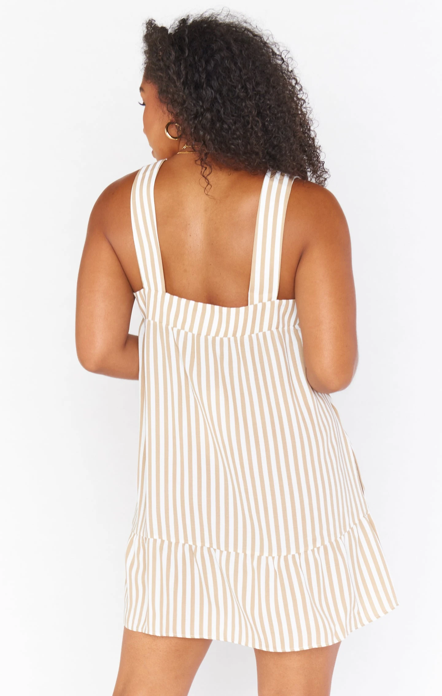 Show Me Your Mumu Goldie Dress ~ Beige Everyday Stripe 7 Show Me Your Mumu Goldie Dress ~ Beige Everyday Stripe - Image 5