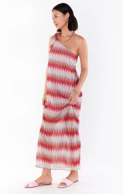 Show Me Your Mumu Nice Midi ~ Riviera Zigzag Crochet -Fashion Womens Discount Store citrusingeorgia jasmine 2.2338609