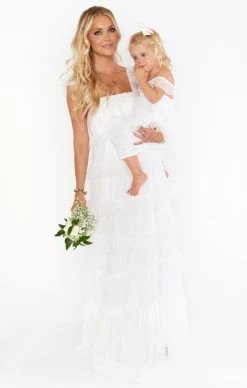 Show Me Your Mumu Fairytale Maxi Dress ~ White Tulle -Fashion Womens Discount Store coco kids 9.2518981