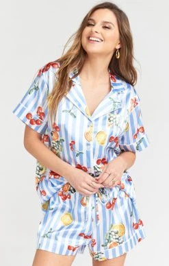 Show Me Your Mumu Slumber PJ Set ~ Fruit Basket Stripe 17 Show Me Your Mumu Slumber PJ Set ~ Fruit Basket Stripe -Fashion Womens Discount Store e419bf47e3b1c84cf8a981f2ffbb9a91