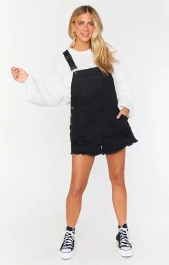 Show Me Your Mumu Georgia Overalls ~ Washed Black 7 Show Me Your Mumu Georgia Overalls ~ Washed Black -Fashion Womens Discount Store fall23 allyliv 12.1528043
