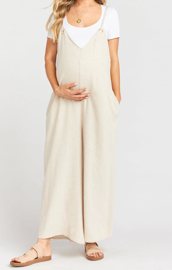 Show Me Your Mumu Jansen Jumpsuit ~ Cream Linen 7 Show Me Your Mumu Jansen Jumpsuit ~ Cream Linen - Image 5