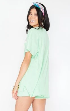 Show Me Your Mumu Easy Livin Set ~ Green Melon Terry -Fashion Womens Discount Store hannahbrown 4.1553243