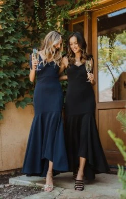 Show Me Your Mumu Barcelona Ruffle Gown ~ Black Stretch Crepe 11 Show Me Your Mumu Barcelona Ruffle Gown ~ Black Stretch Crepe -Fashion Womens Discount Store ojaibridal19instaecomm 019