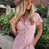 Show Me Your Mumu Cannon Romper ~ Pink Denim 1 Show Me Your Mumu Cannon Romper ~ Pink Denim -Fashion Womens Discount Store pinkcannon
