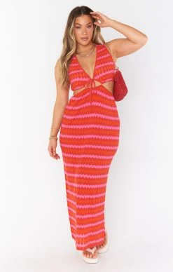 Show Me Your Mumu Maizy Cut Out Dress ~ Paradise Island Knit