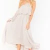 Show Me Your Mumu Event Midi Dress ~ Taupe Cheetah Silky -Fashion Womens Discount Store reshoots jordyn 12.729926