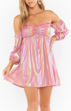 Show Me Your Mumu Downtown Mini Dress ~ Rainbow Sunset Shine 10 Show Me Your Mumu Downtown Mini Dress ~ Rainbow Sunset Shine -Fashion Womens Discount Store sophiakaitlyn 10.2576591
