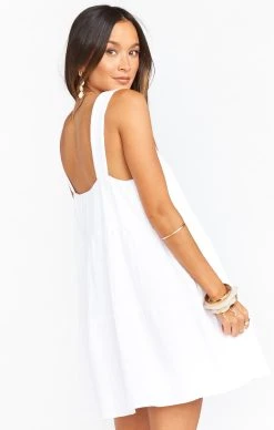 Show Me Your Mumu Marisa Dress ~ White Gauze -Fashion Womens Discount Store spring20 kierstentori 7.1125395