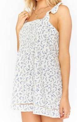 Show Me Your Mumu Odie Dress ~ Cornflower Blues -Fashion Womens Discount Store spring21 jordyn 7.3010075