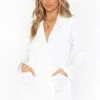 Show Me Your Mumu Escape Blazer Romper ~ White Linen 1 Show Me Your Mumu Escape Blazer Romper ~ White Linen -Fashion Womens Discount Store springbridal resortswim bri 11.2027609