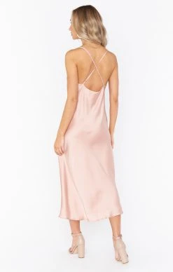 Show Me Your Mumu Verona Cowl Dress ~ Rose Gold Luxe Satin -Fashion Womens Discount Store springbridal resortswim bri 11.2028146 9c3792e7 e858 4665 a749 6113934839b8