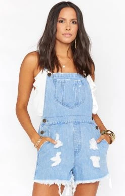 Show Me Your Mumu Georgia Overalls ~ Tidepool