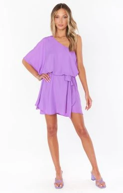 Show Me Your Mumu Trish Dress ~ Bright Purple