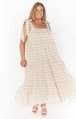 Show Me Your Mumu Arabella Maxi Dress ~ Cream Plaid 26 Show Me Your Mumu Arabella Maxi Dress ~ Cream Plaid -Fashion Womens Discount Store sydnilexa 8.1814306 5999c3ce 7ee2 4840 965c 26b8247cf8d8